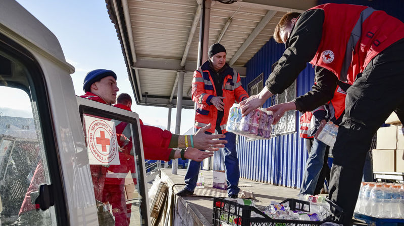 Follow our work in helping people affected by the Ukraine crisis