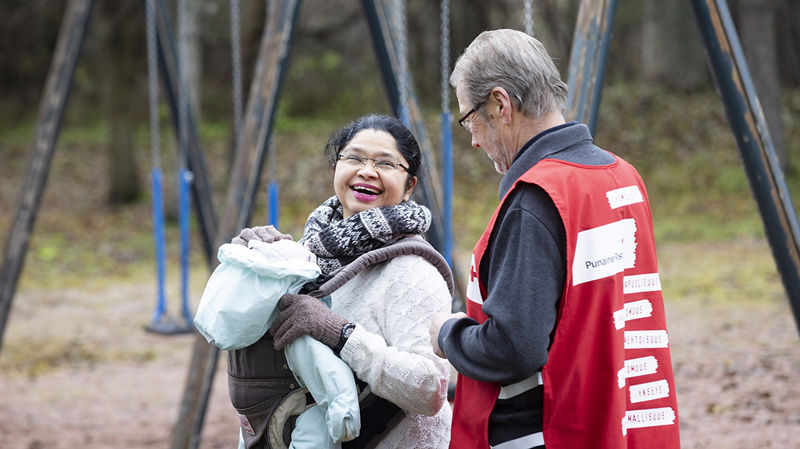 The Finnish Red Cross supports immigrants