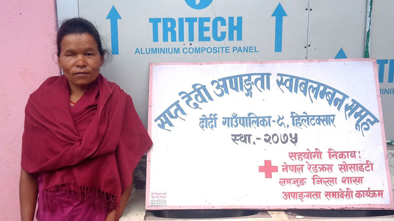 A meeting arranged by the Red Cross changed the life of Nepalese Gita Bishwokarma