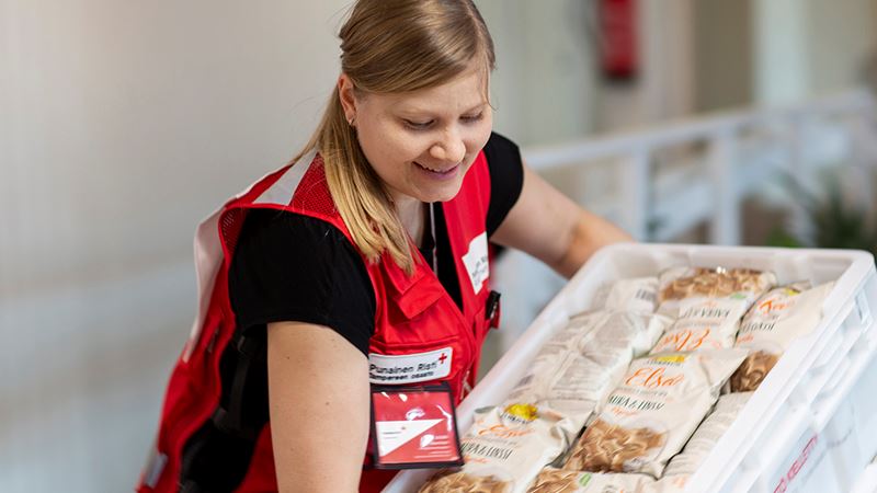 Food distribution often vital for coping - Finnish Red Cross