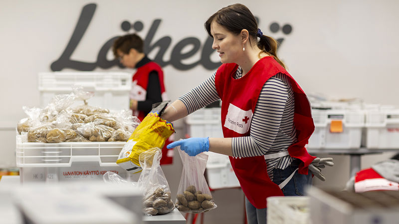 Food aid in Finland